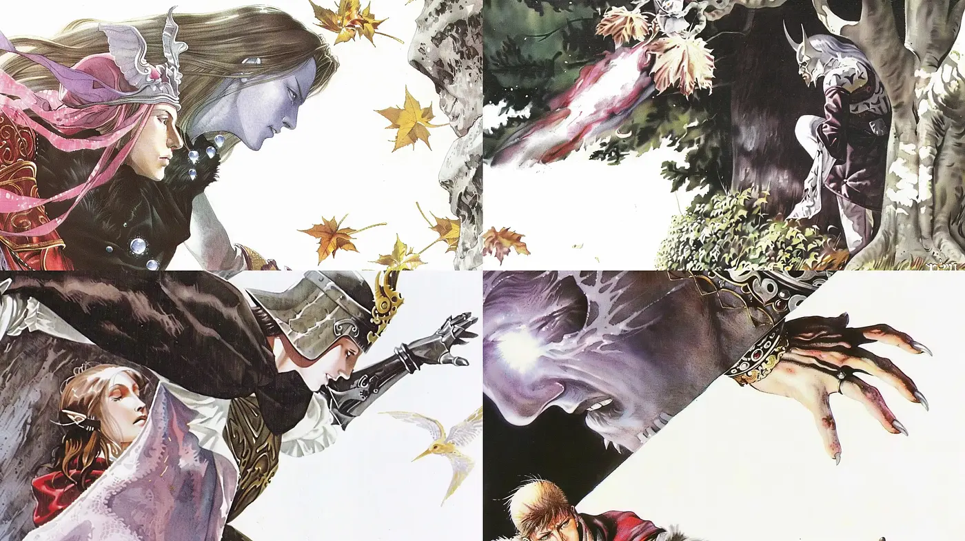 Ethereal Fantasy Art Illustration with Muted Earth Tones and Delicate Detailing - Midjourney sref style