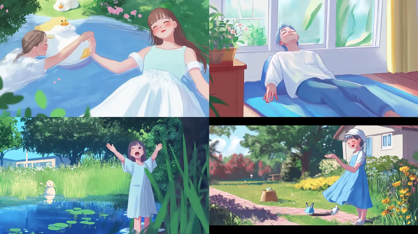 Ethereal Daydreams in Pastel: A Harmonious Blend of Soft Hues and Gentle Light - Midjourney sref style