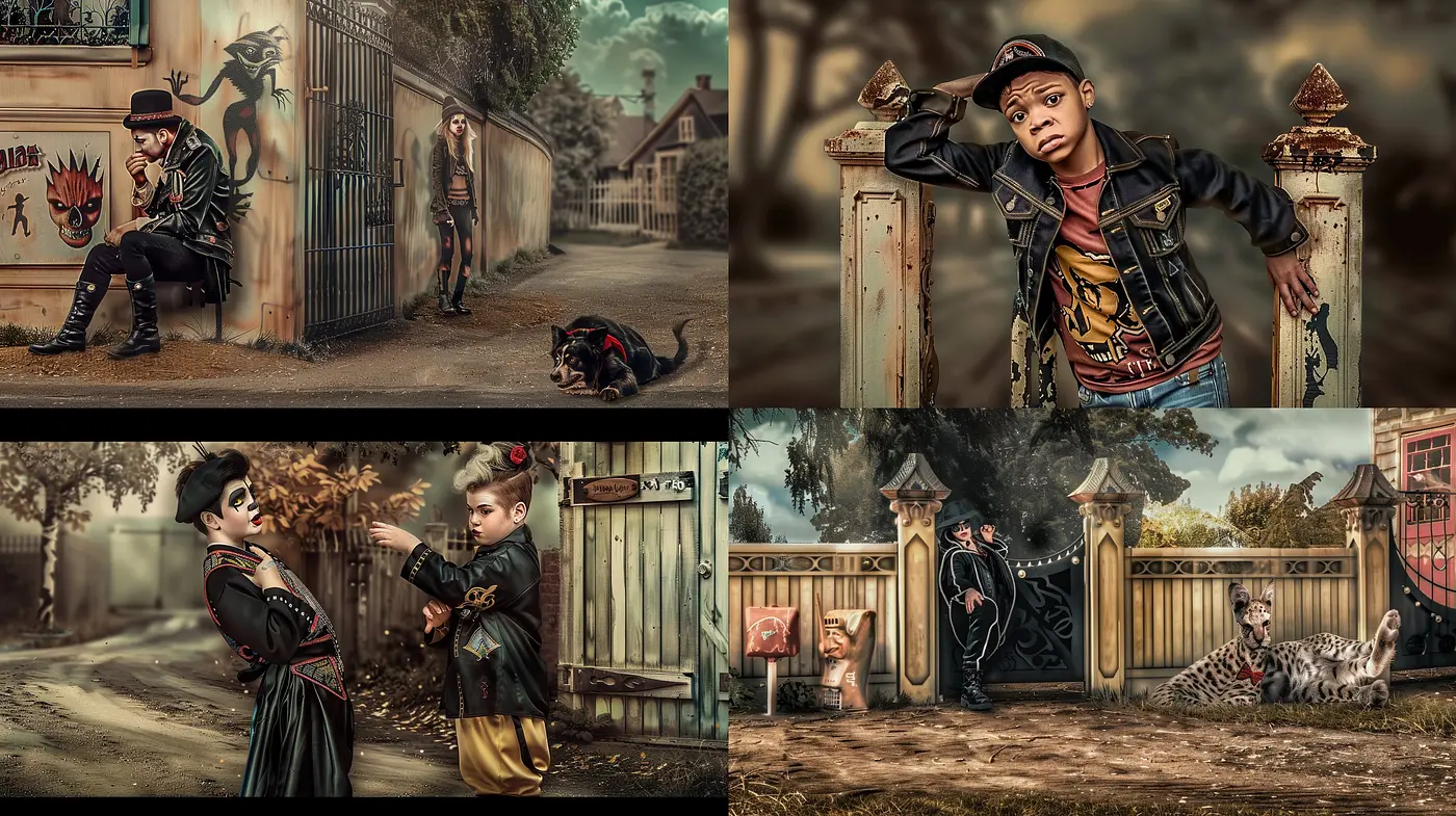 Enigmatic Odes of Sepia Tones: A Harmony in Vintage Aesthetics and Surreal Compositions - Midjourney sref style
