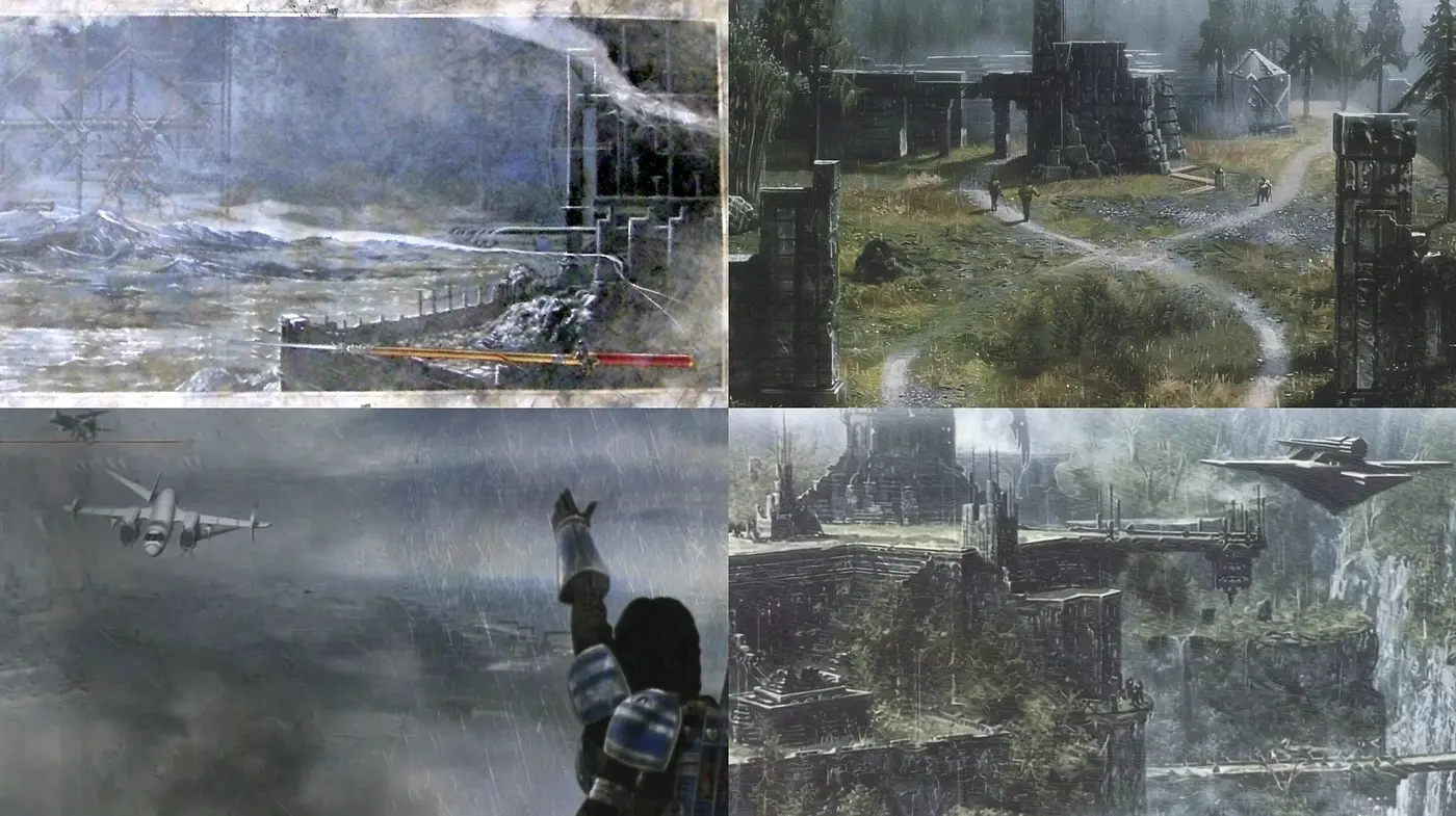 Misty Ethereal Dreamscape: A Fusion of Surrealism and Photorealistic Texture - Midjourney sref style