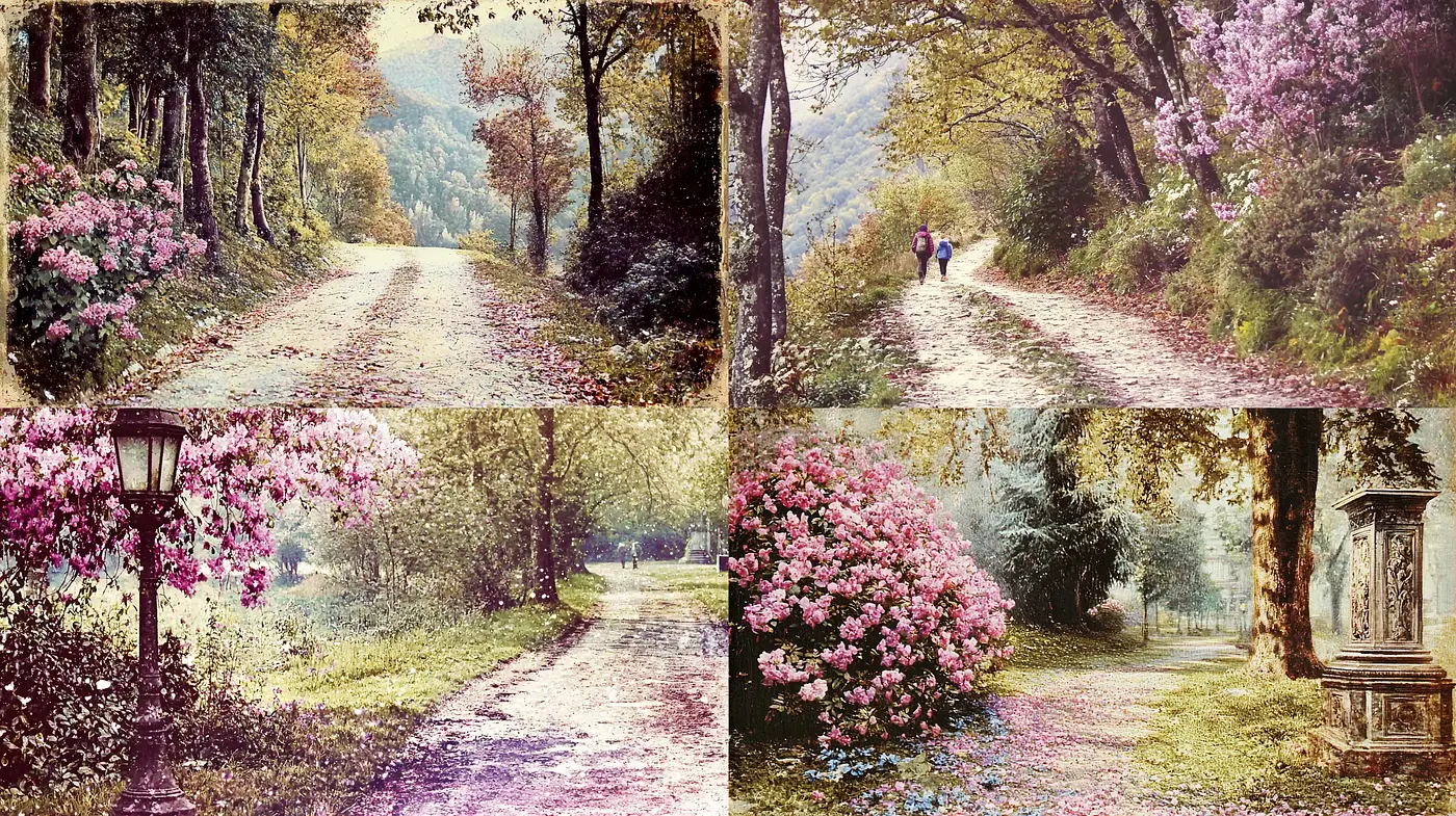 Ethereal Gardens: A Dreamlike Impressionist Journey - Midjourney sref style