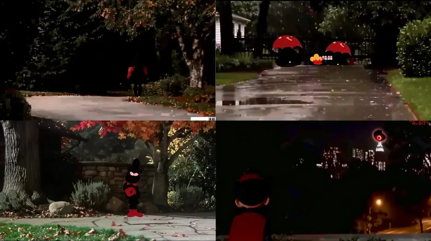 A Mysterious Blend of Animation and Realism with Seasonal Elements - Midjourney sref style