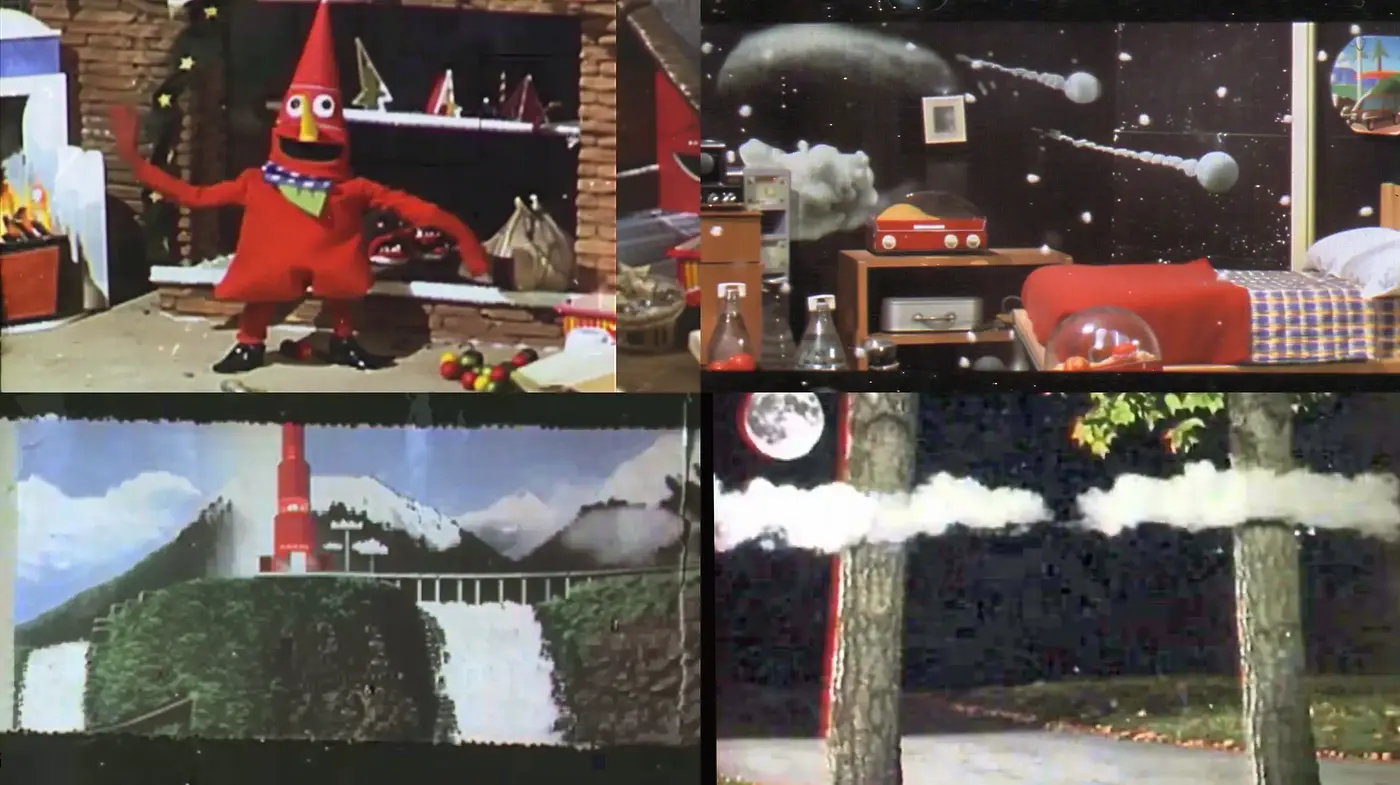 Retrofuturistic Collage with Surreal Overtones - Midjourney sref style
