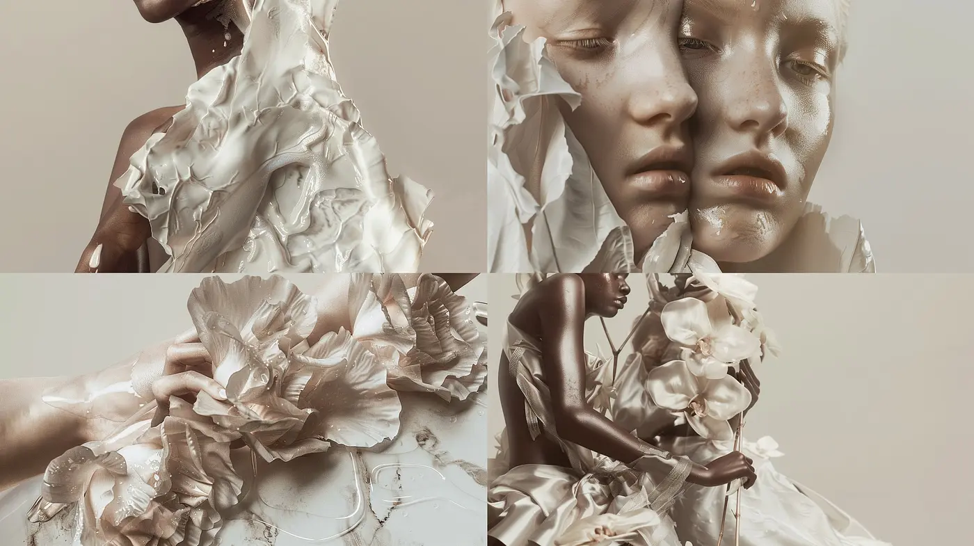 Nostalgic Sepia Dreams: A Homage to Tactile Textures and Subdued Elegance - Midjourney sref style