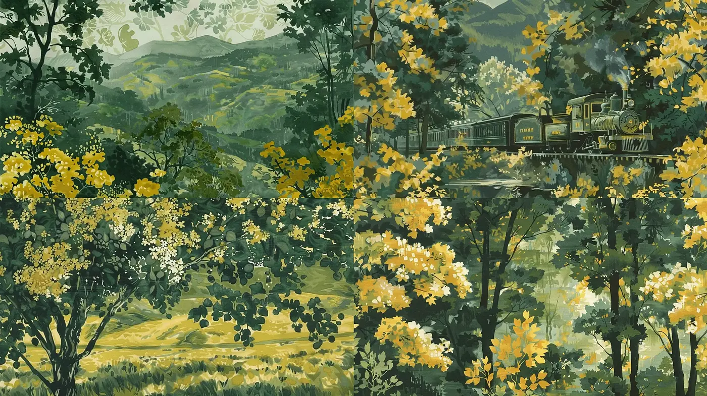 Romanticized Pastoral Idylls with a Lyrical Impressionist Influence - Midjourney sref style