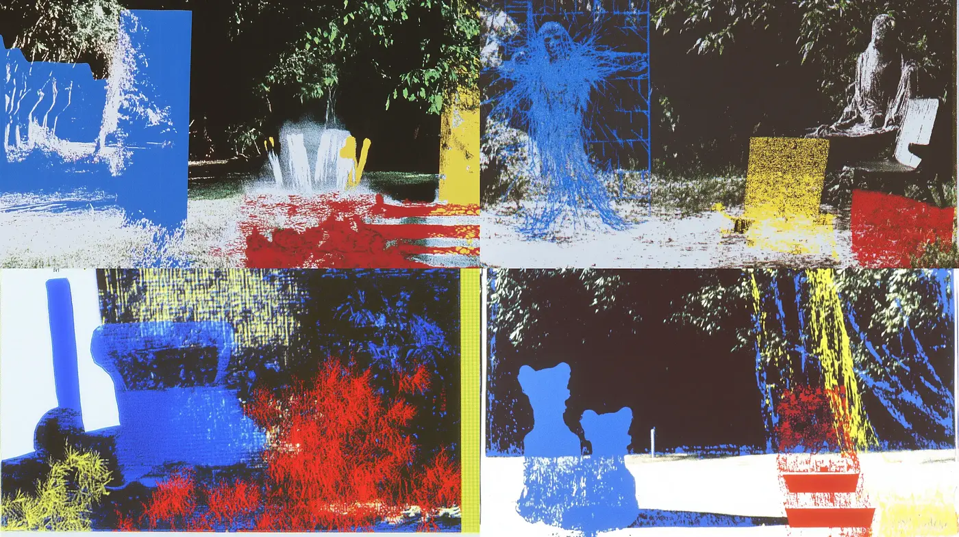 Abstract Chromatic Fusion – A Vivid Interplay of Color and Texture - Midjourney sref style