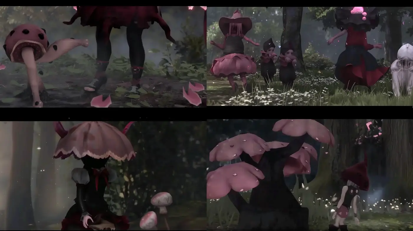 Enigmatic Fairytale Essence with a Surrealistic Touch - Midjourney sref style