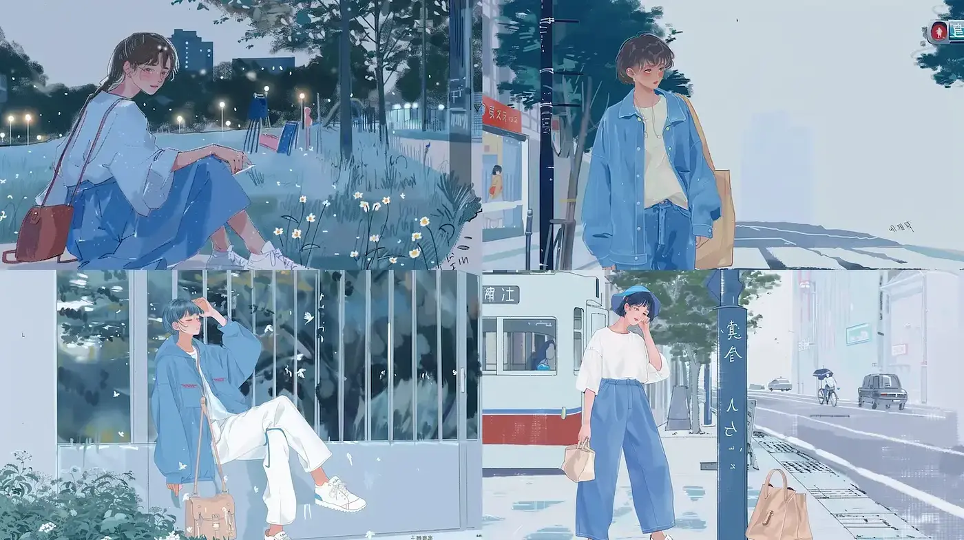 Contemporary Urban Aesthetic with a Serene Atmosphere - Midjourney sref style