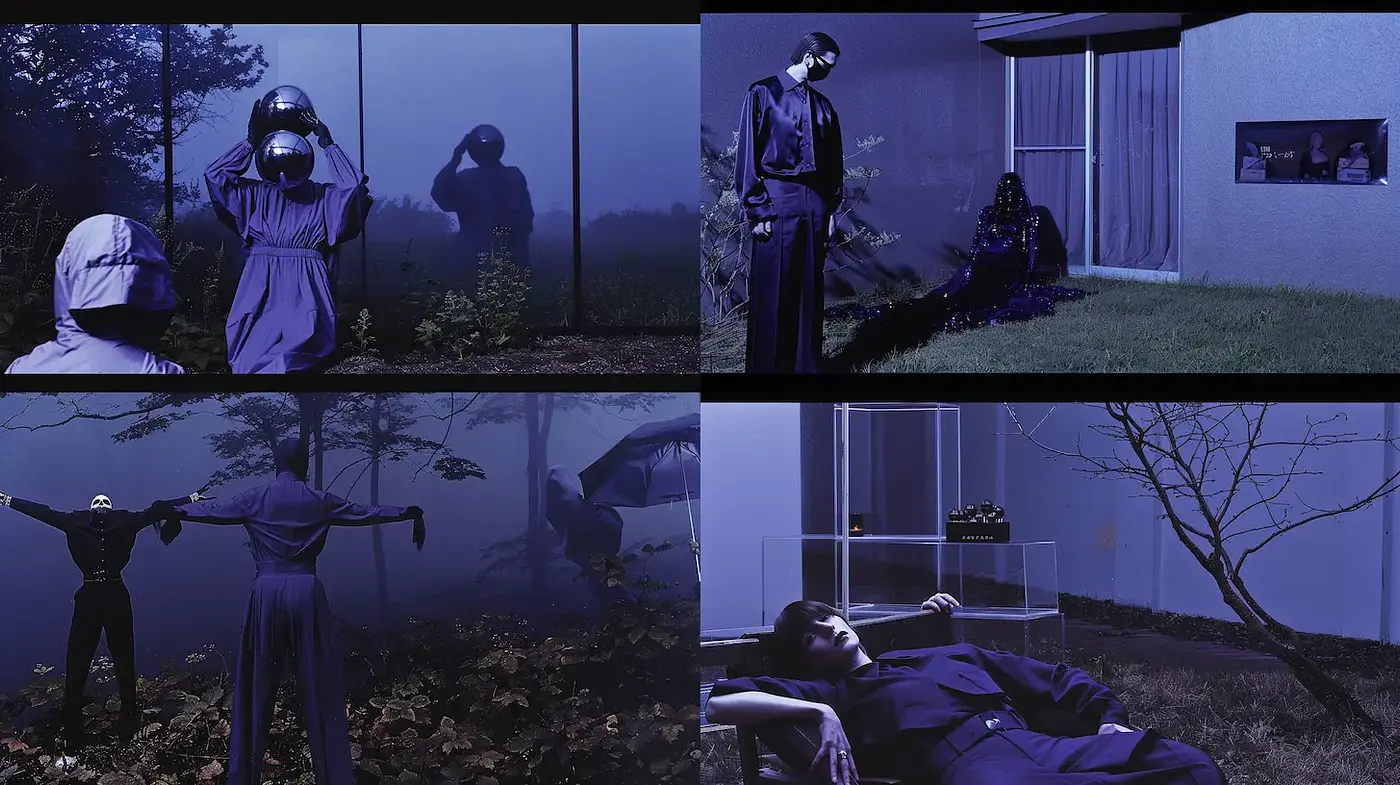 Moody, ethereal scenes with a contemporary artistic flair - Midjourney sref style