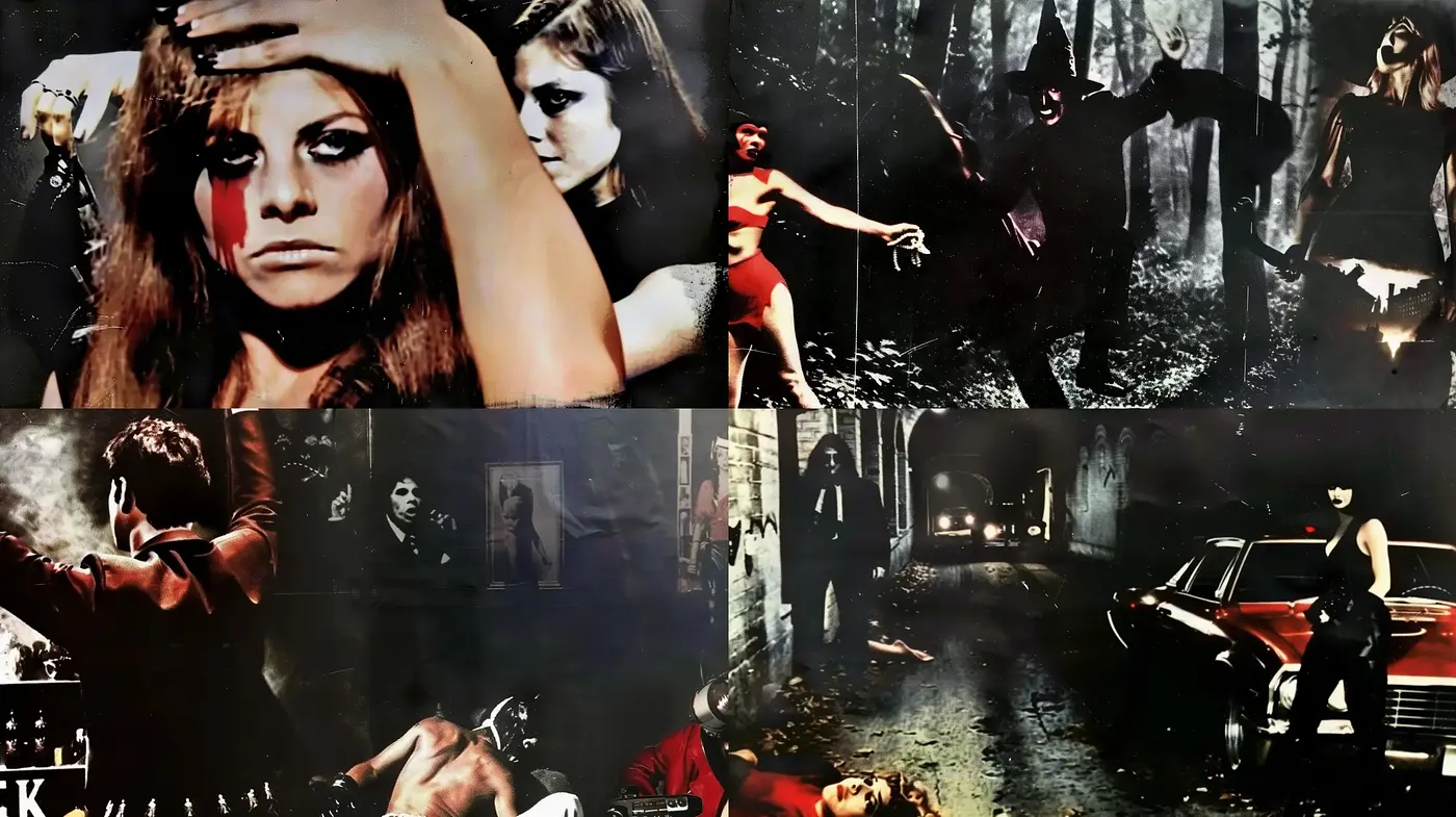 Gritty Cinematic Tapestry with Neo-Noir and Expressionist Undertones - Midjourney sref style