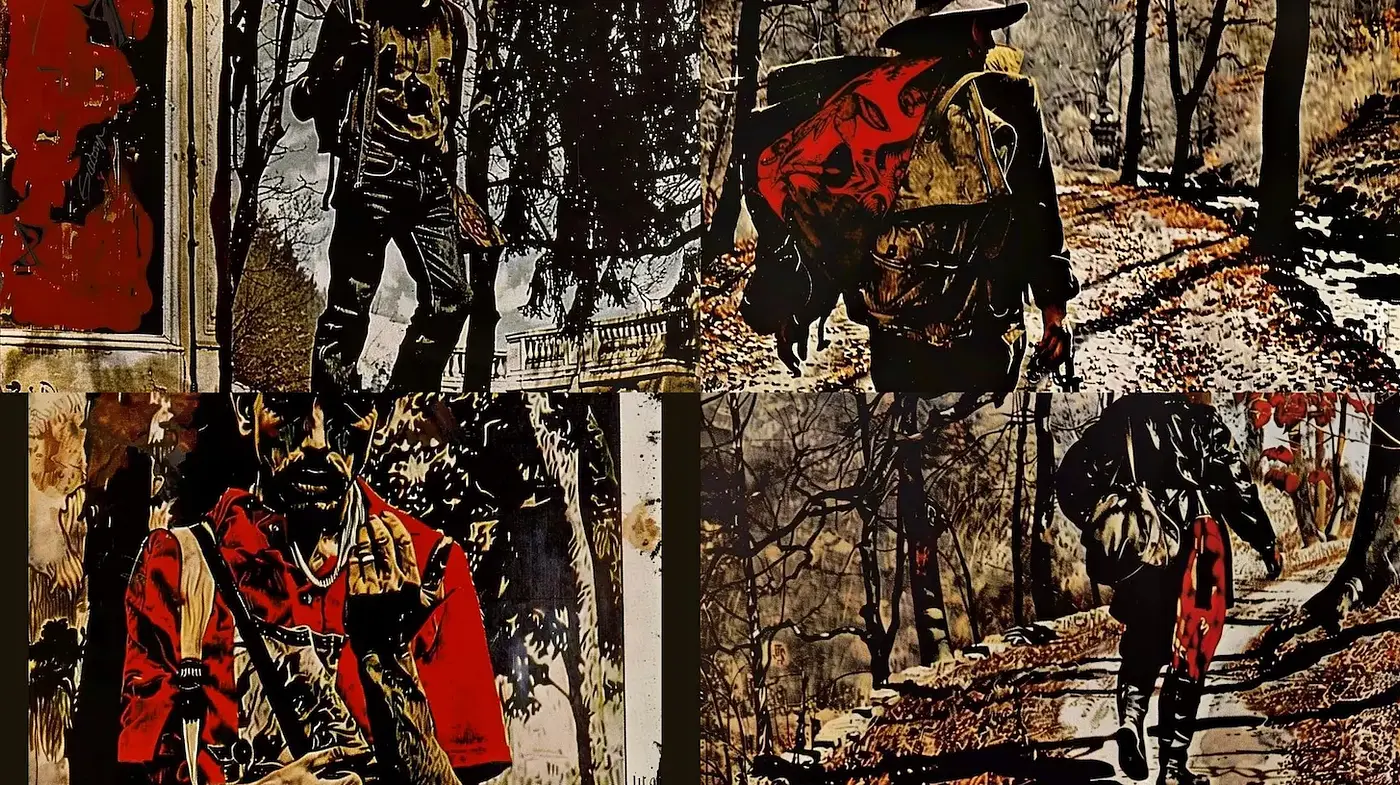 Darkly Atmospheric Vintage Art with Expressionistic Influences - Midjourney sref style