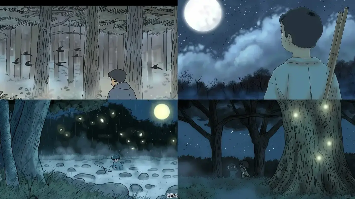 Enchanting and Dreamlike Illustrations with a Mystical Quality - Midjourney sref style