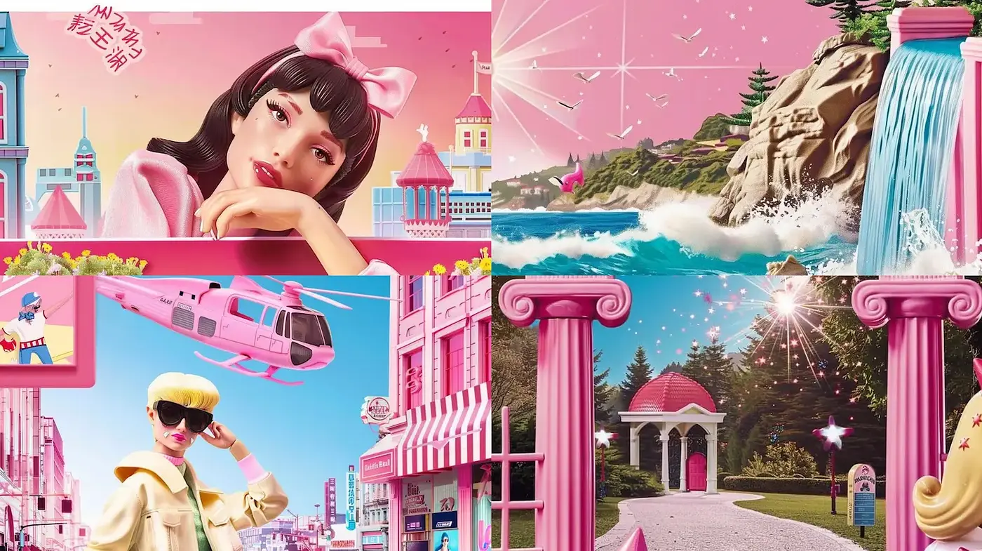 Contemporary Pop Art with a Whimsical Flair and Playful Aesthetics - Midjourney sref style