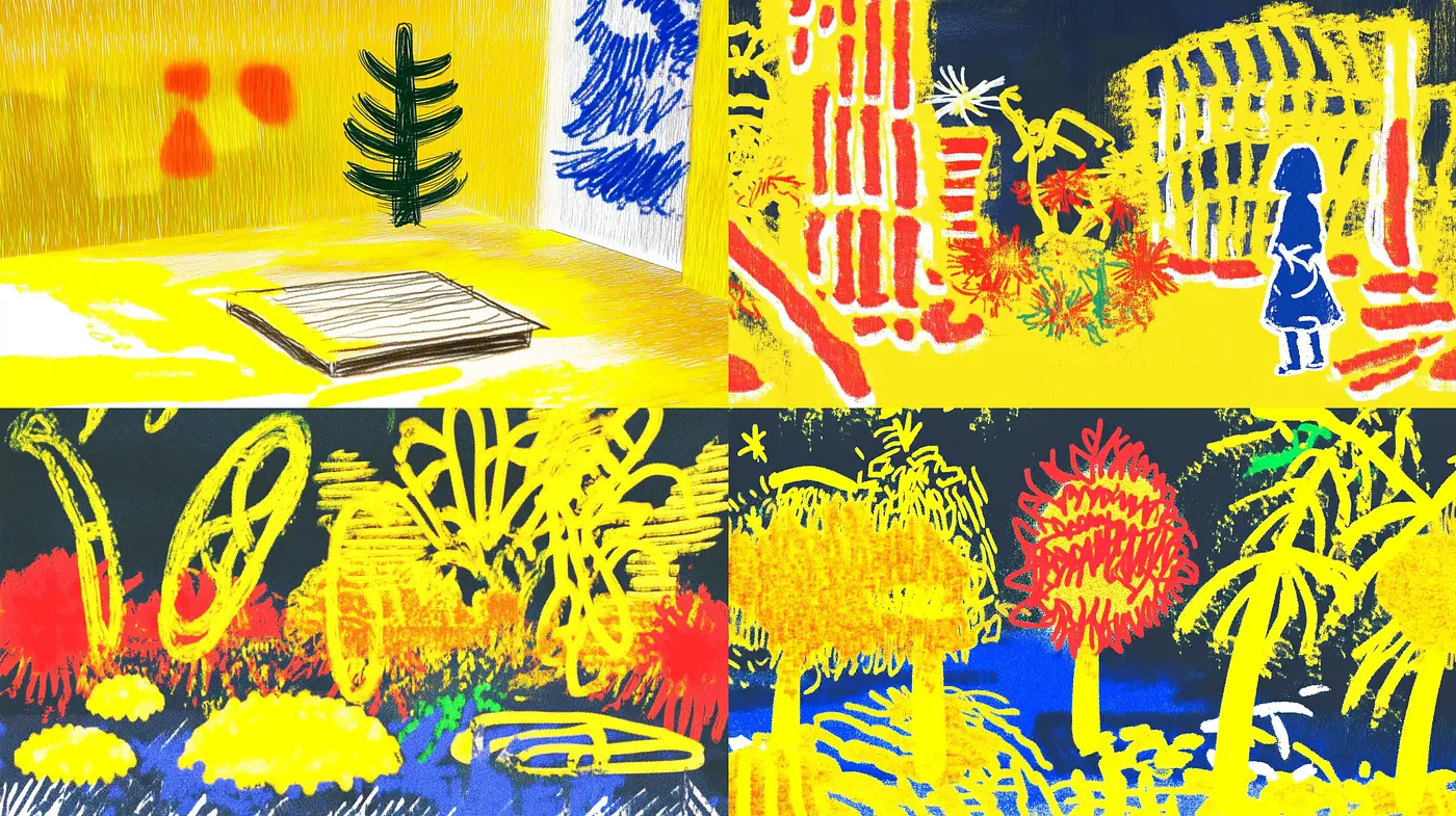 Vibrant Expressionist Brushwork with a Fauvist Palette - Midjourney sref style