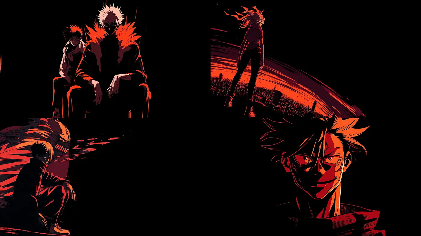 Dynamic and Intense Graphic Style with Dramatic Lighting and Bold Colors - Midjourney sref style
