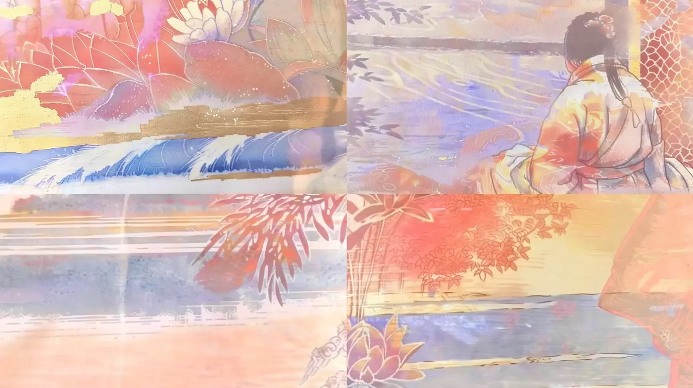 Ethereal Brushstrokes of Translucent Time - Midjourney sref style