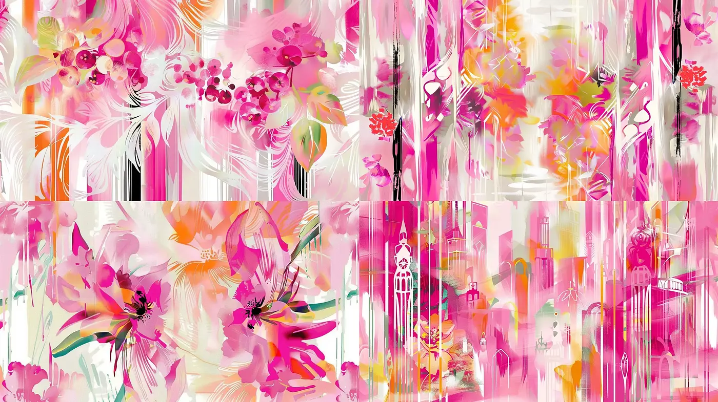 Vibrant Synthesis of Abstract Expressionism with Digital Brushwork - Midjourney sref style