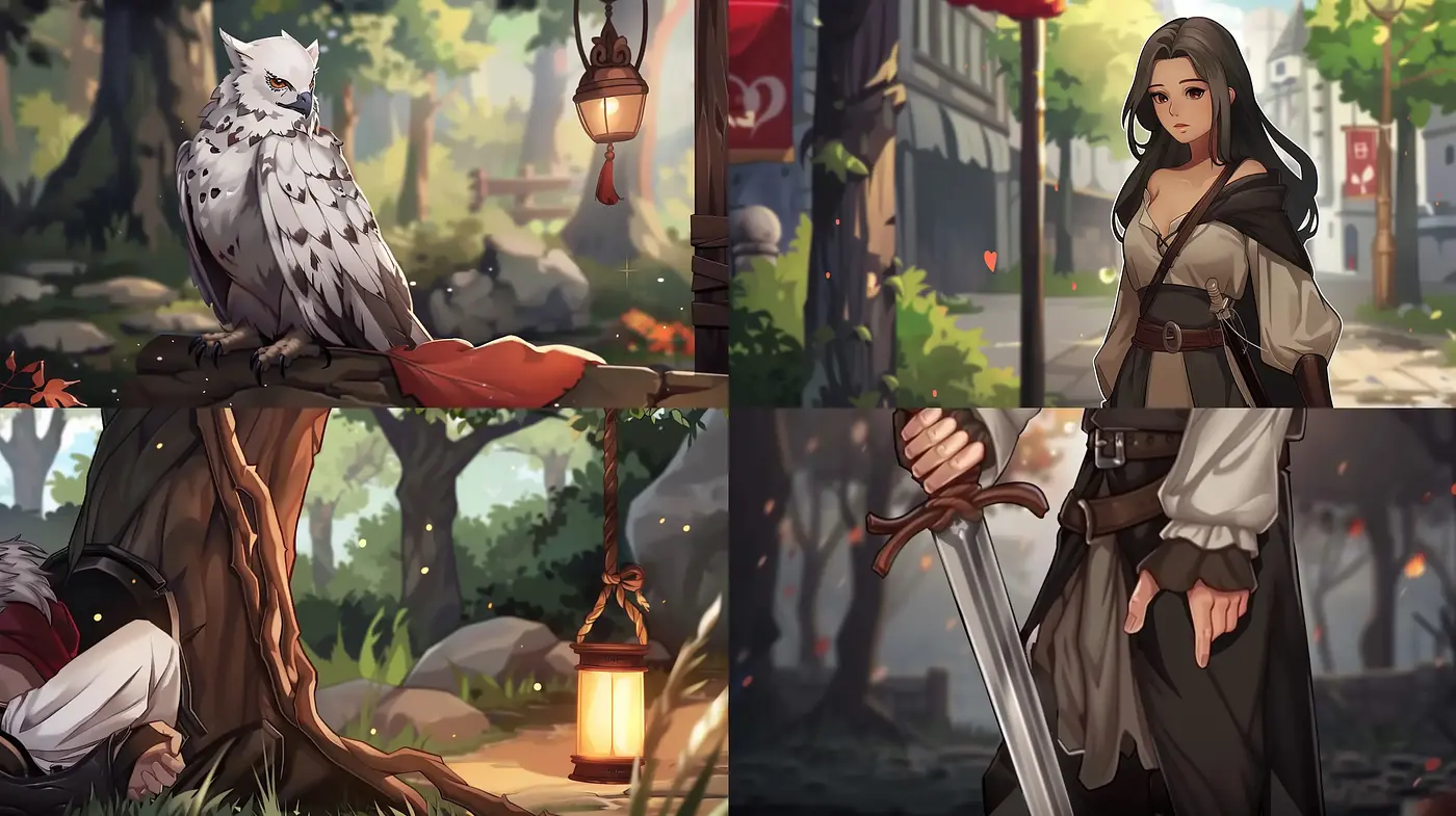 Ethereal Light and Serene Tonality in Digital Fantasy Art - Midjourney sref style