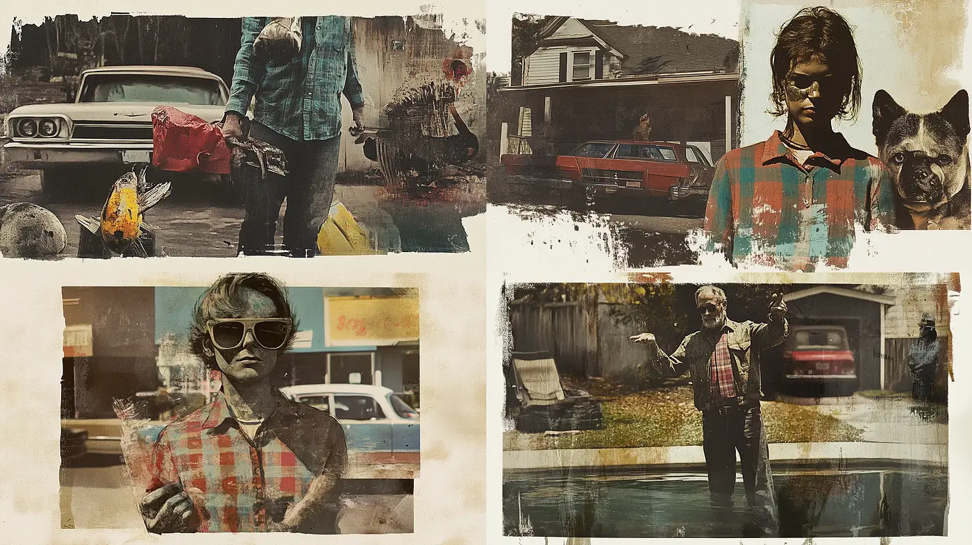 Time-Worn Americana: A Tapestry of Nostalgic Textures - Midjourney sref style