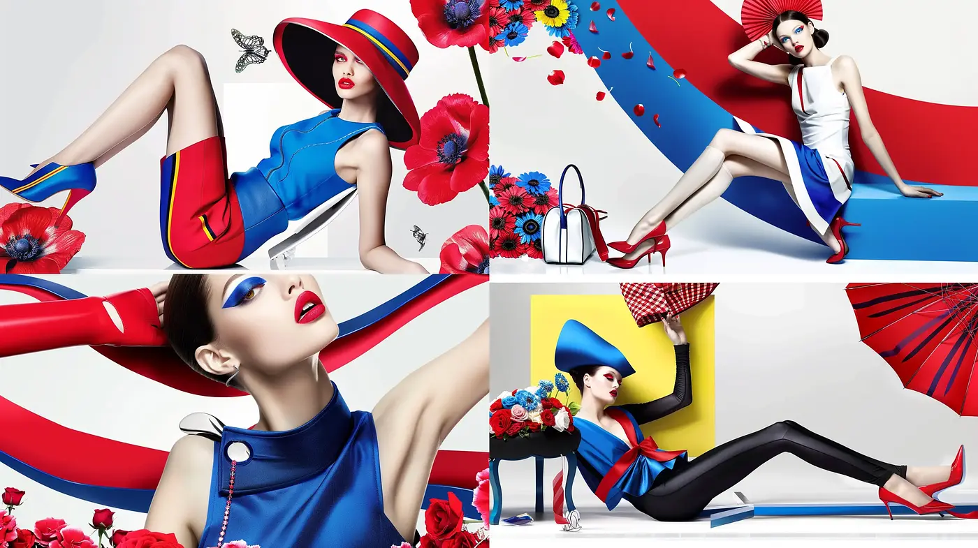 Pop Art Splendor with a Modern Twist - Midjourney sref style