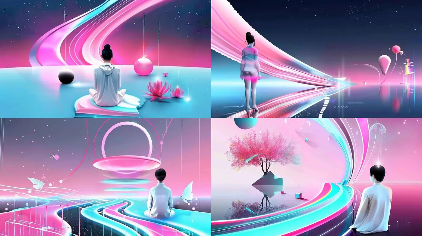 Ethereal Dreamscapes: A Fusion of Surrealism and Digital Artistry - Midjourney sref style