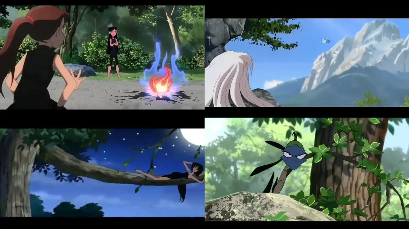 Serene Nature-Inspired Anime Panoramas - Midjourney sref style