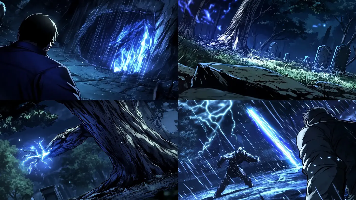 Nocturnal Energy of an Animated Fantasy - Midjourney sref style