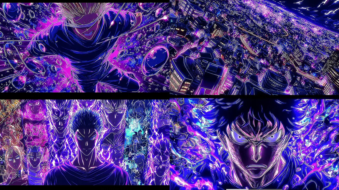 Dynamic Neon Aesthetic with Futuristic Urban Influences - Midjourney sref style
