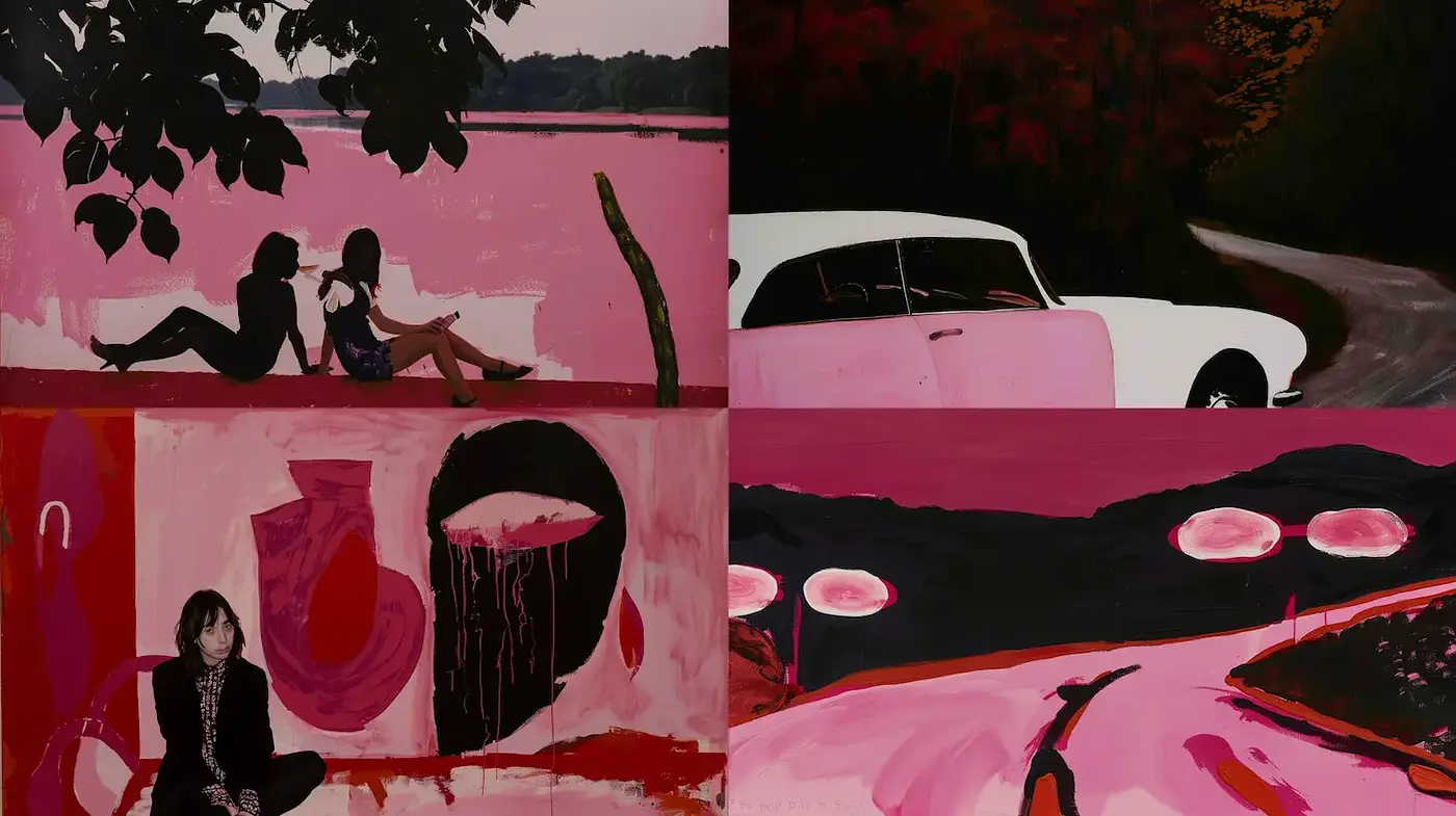 Contemporary Art Infused with Emotional Resonance and Expressive Textures - Midjourney sref style