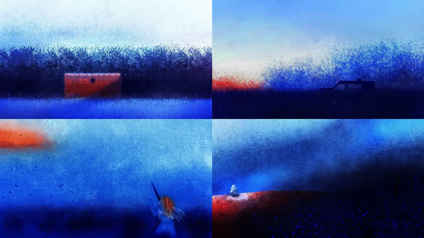 Ethereal Twilight Mists: A Study in Ambient Textures and Dusky Hues - Midjourney sref style