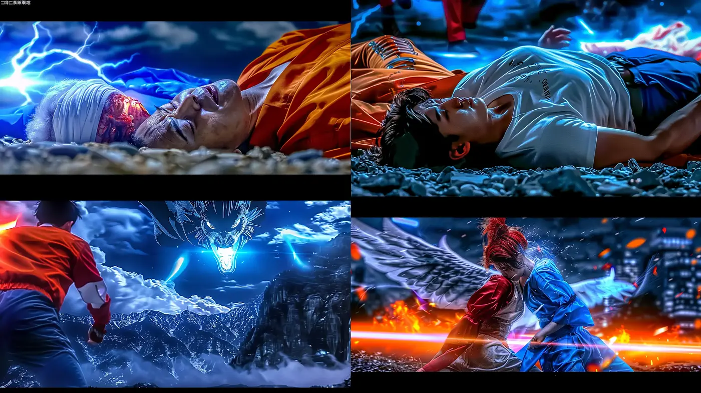 Electrifying Anime-Inspired Hyper-Realism - Midjourney sref style