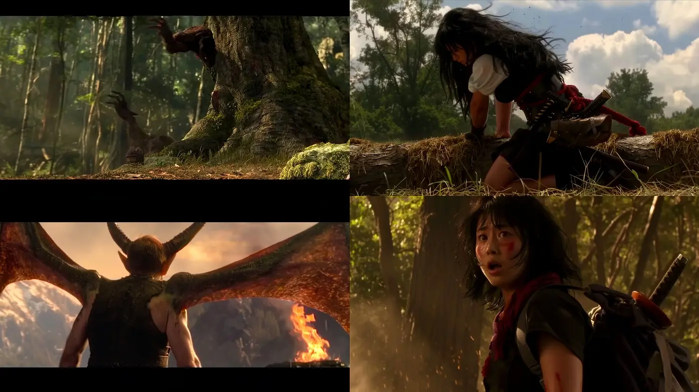 Dynamic Cinematic Fantasy: A Harmonious Blend of Vivid Imagery and Ethereal Atmospheres - Midjourney sref style