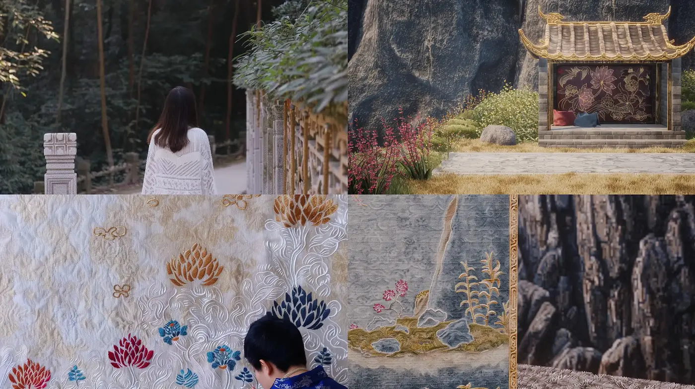 Subtle Asian-Inspired Elegance with a Serene Natural Essence - Midjourney sref style