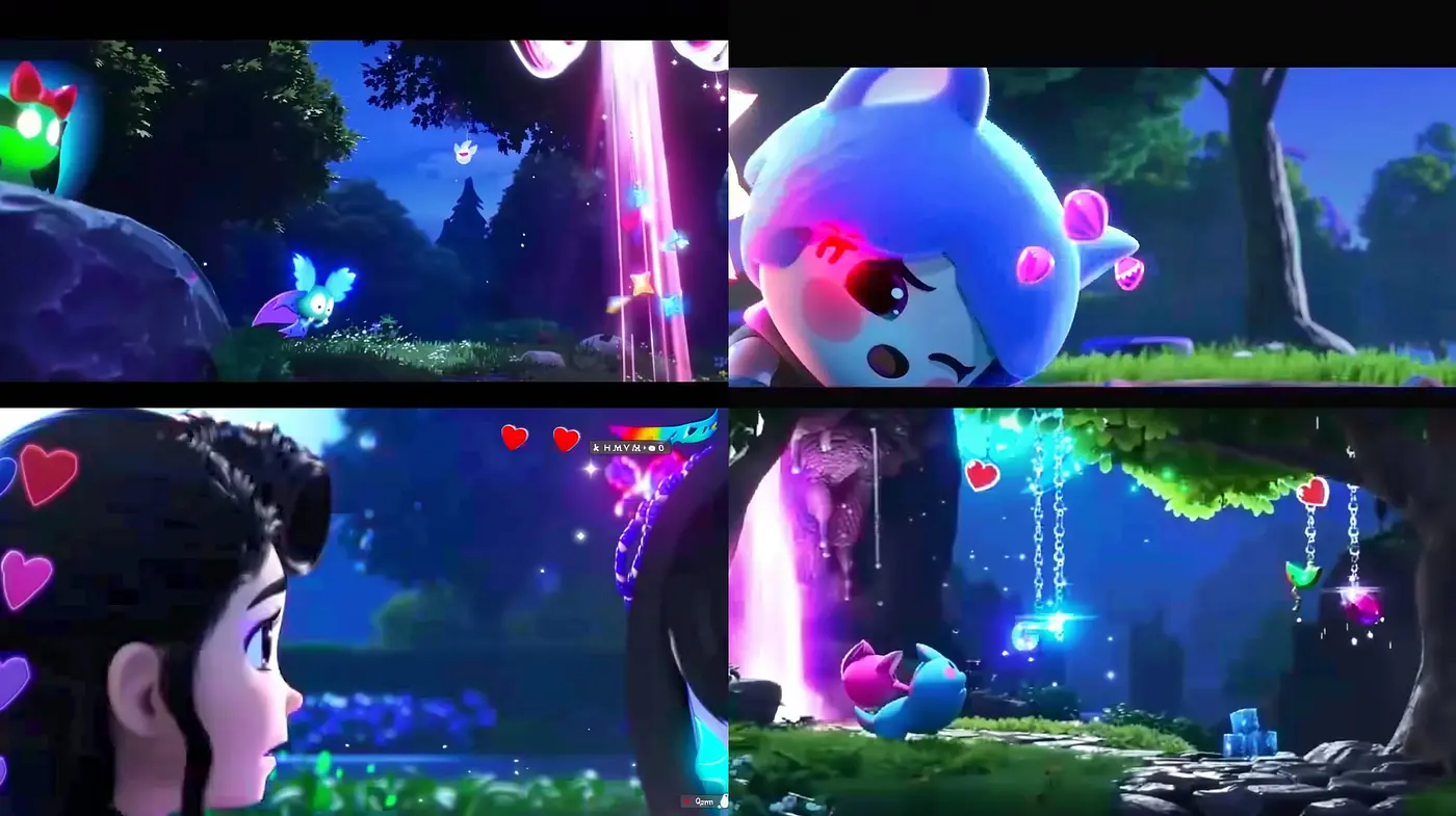 Luminous Fantasy Vignettes: An Enchanting Dive into Ethereal Animation - Midjourney sref style