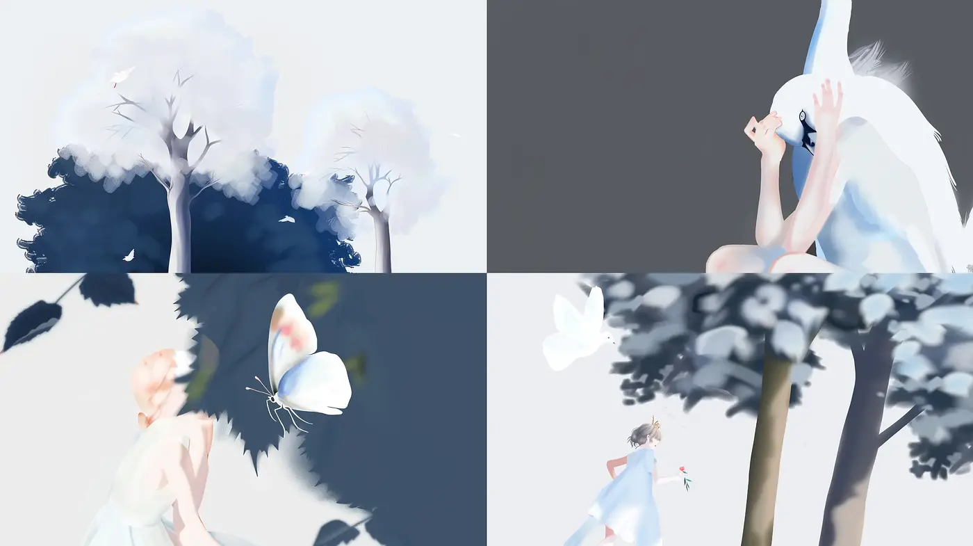 Ethereal Shades of a Monochromatic Dreamscape: A Cohesive Exploration of Tone and Emotion - Midjourney sref style