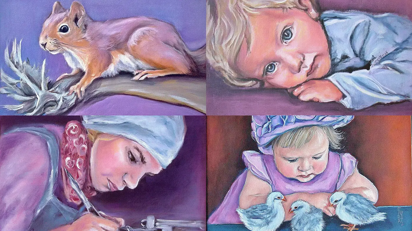 Richly Textured, Whimsical Portrayals with a Nostalgic Flair - Midjourney sref style
