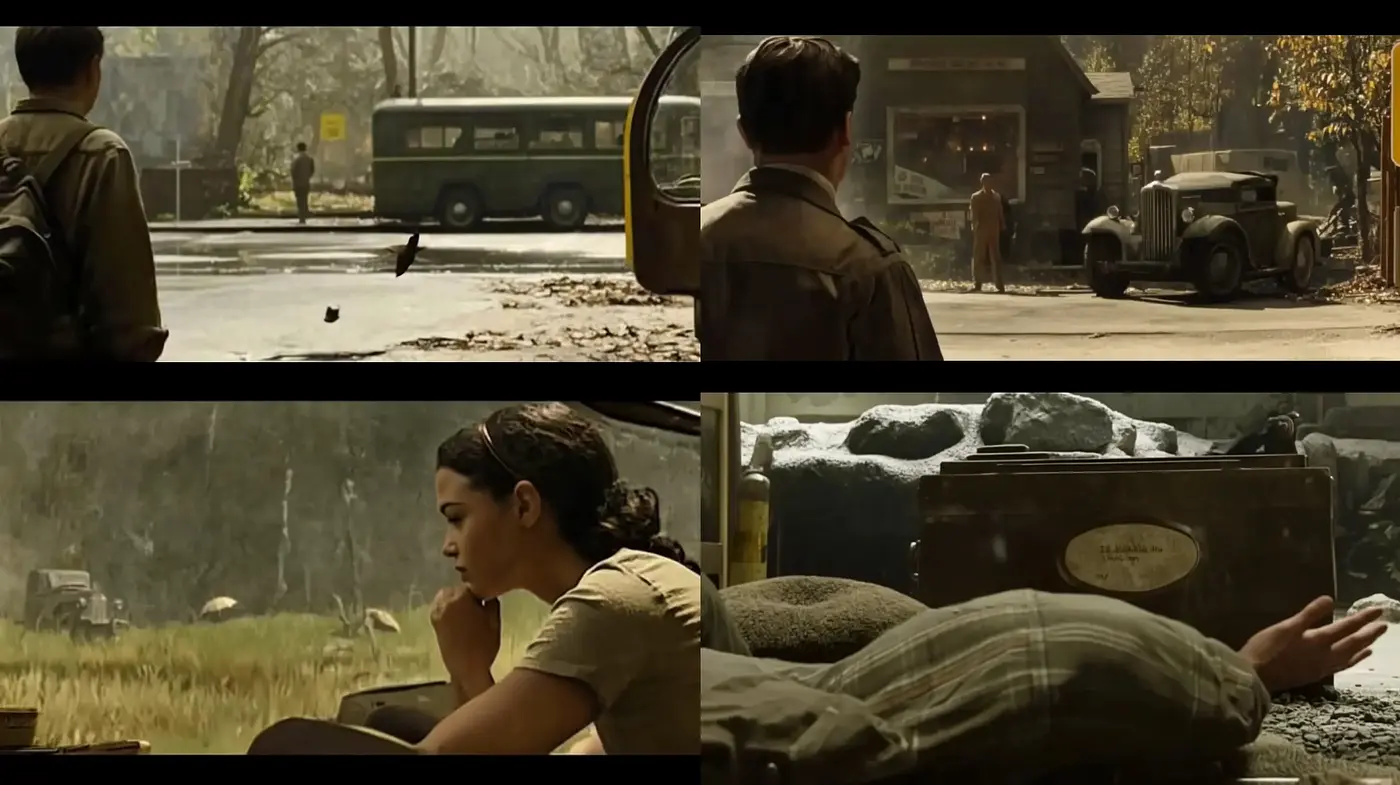 Time-Worn Sepia Memories: A Harmonious Blend of Nostalgic Storytelling - Midjourney sref style