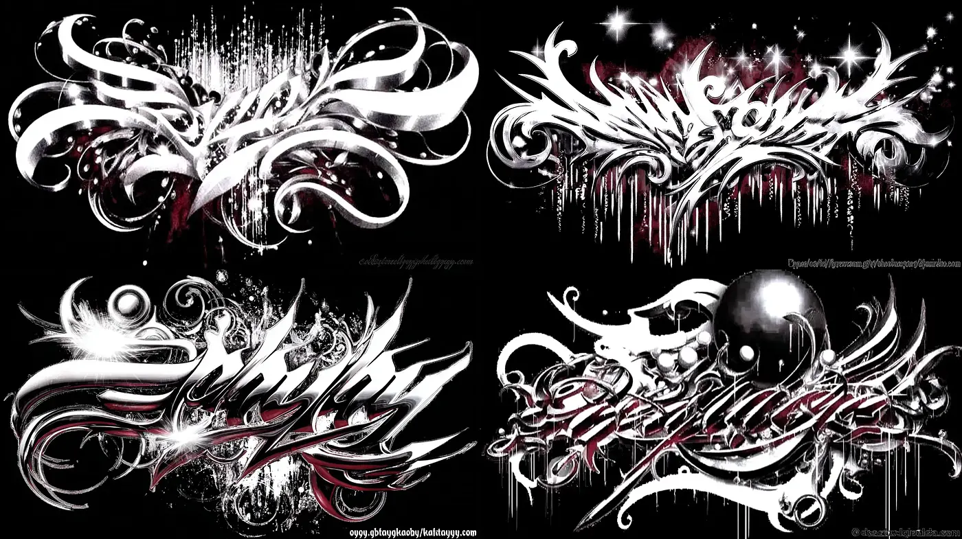Dynamic visual compositions with fluid designs and bold contrasts - Midjourney sref style