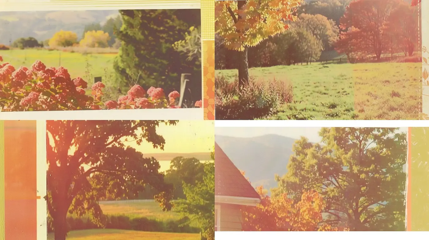Idyllic Autumnal Hues in a Pastoral Dream - Midjourney sref style