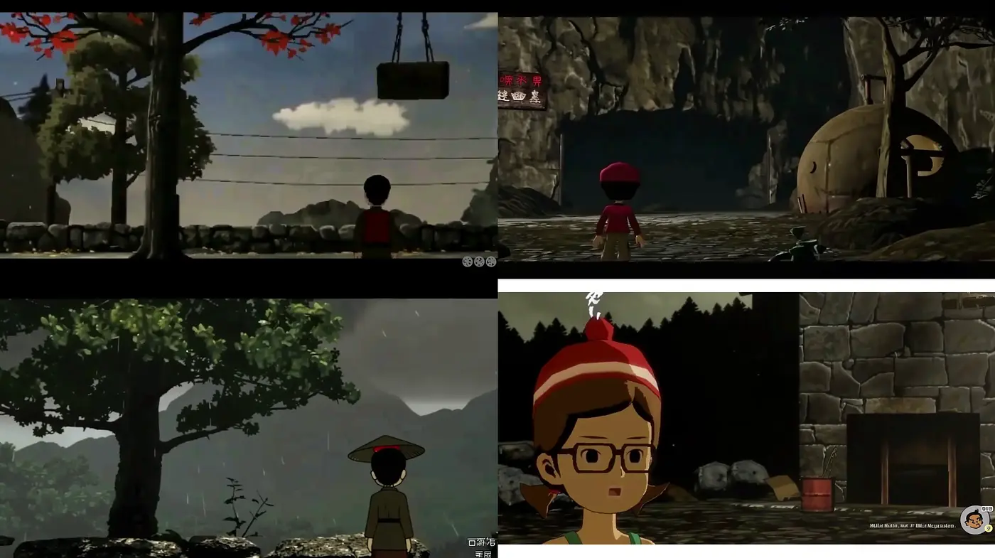 Stylized Digital Animation with Consistent Eastern Artistic Influence - Midjourney sref style