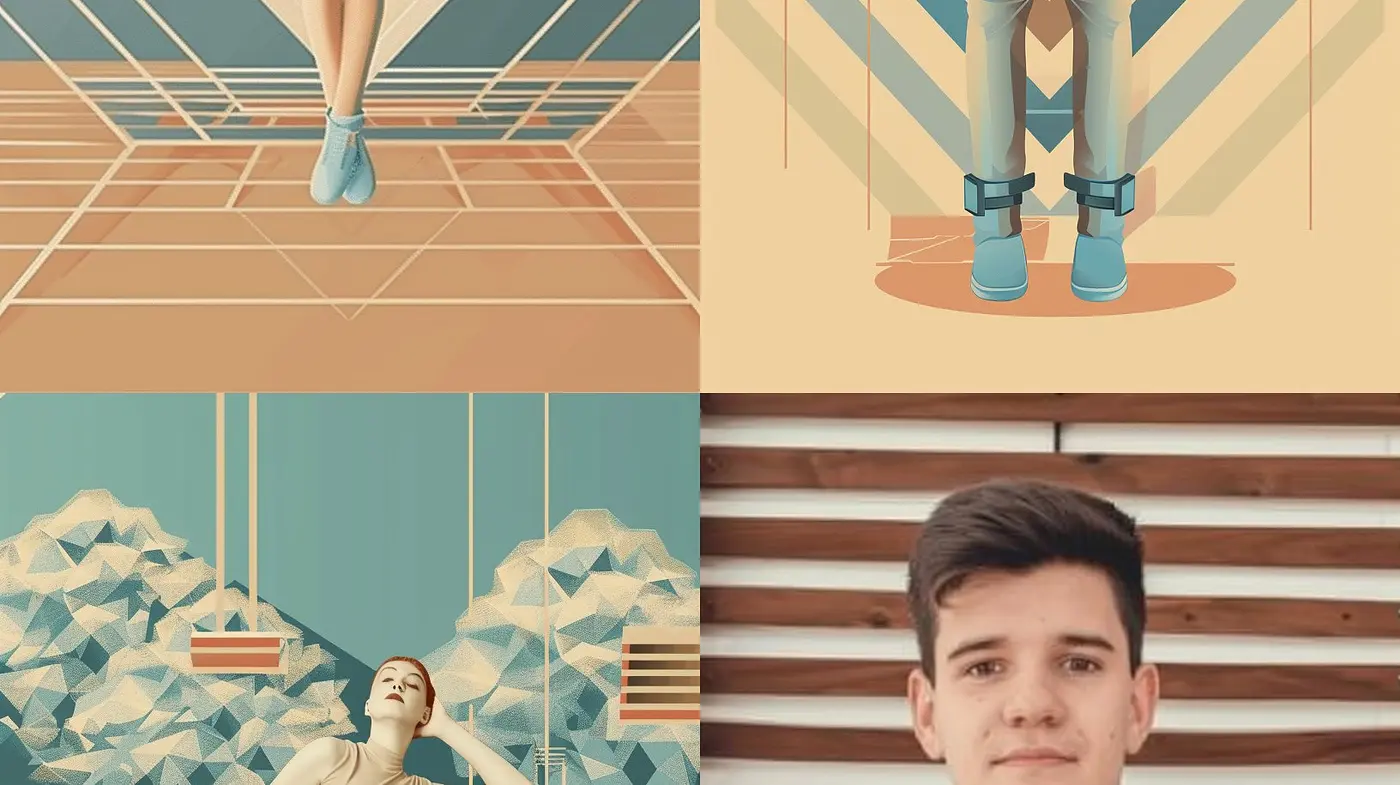 Pastel Dreams and Geometric Serenity: A Synthesis of Modern Art Deco with a Touch of Retrofuturism - Midjourney sref style