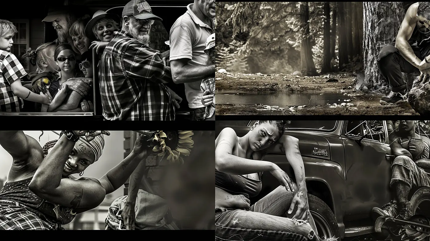 Timeless Sepia Tones: A Homage to Nostalgic Monochrome Photography - Midjourney sref style