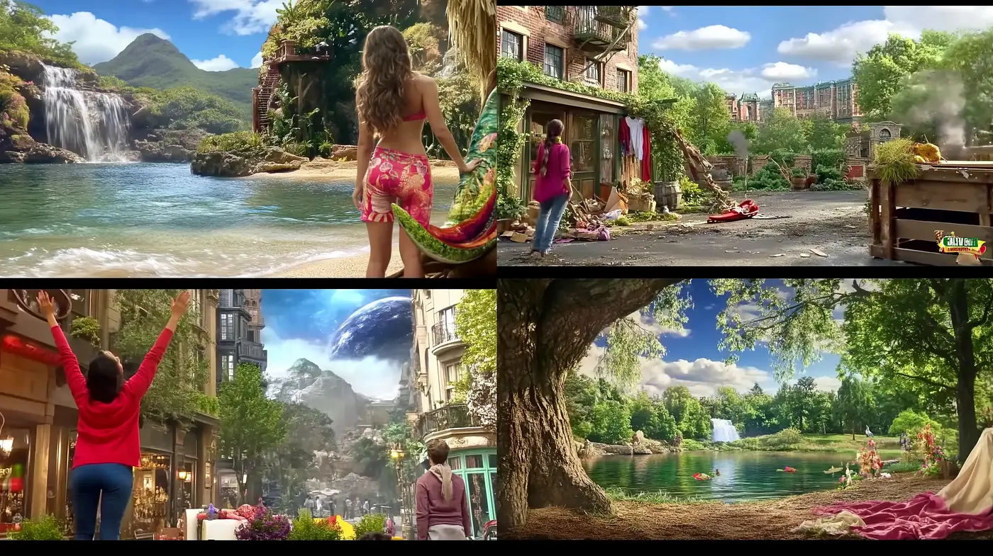 Lush Garden Realism with a Touch of Magic - Midjourney sref style