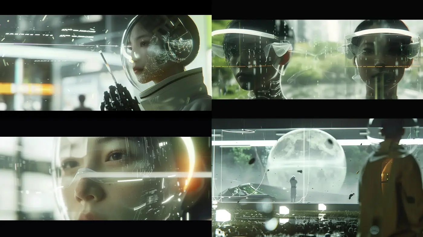 Futuristic Serenity: A Cinematic Exploration of Sci-Fi Aesthetics - Midjourney sref style