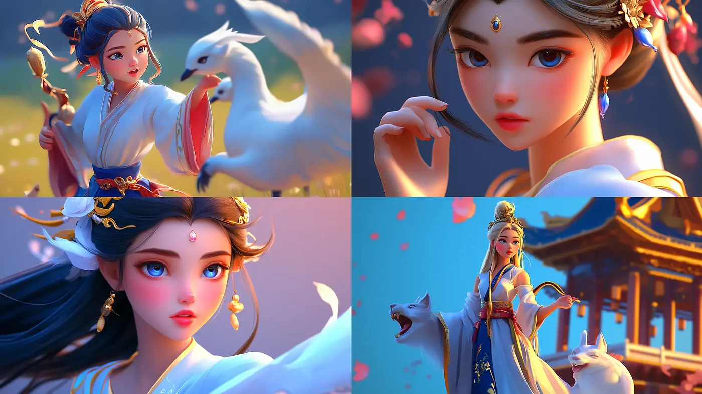Ethereal Elegance in Twilight: A Harmonious Blend of Anime Influences and Soft Lighting Techniques - Midjourney sref style