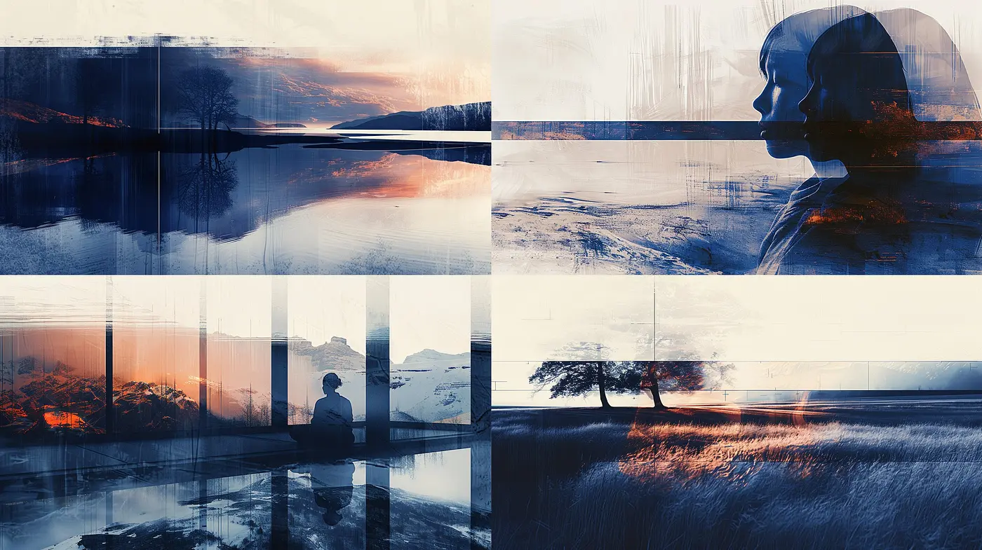 Ethereal Chromatic Harmonies in Textured Brushstrokes - Midjourney sref style