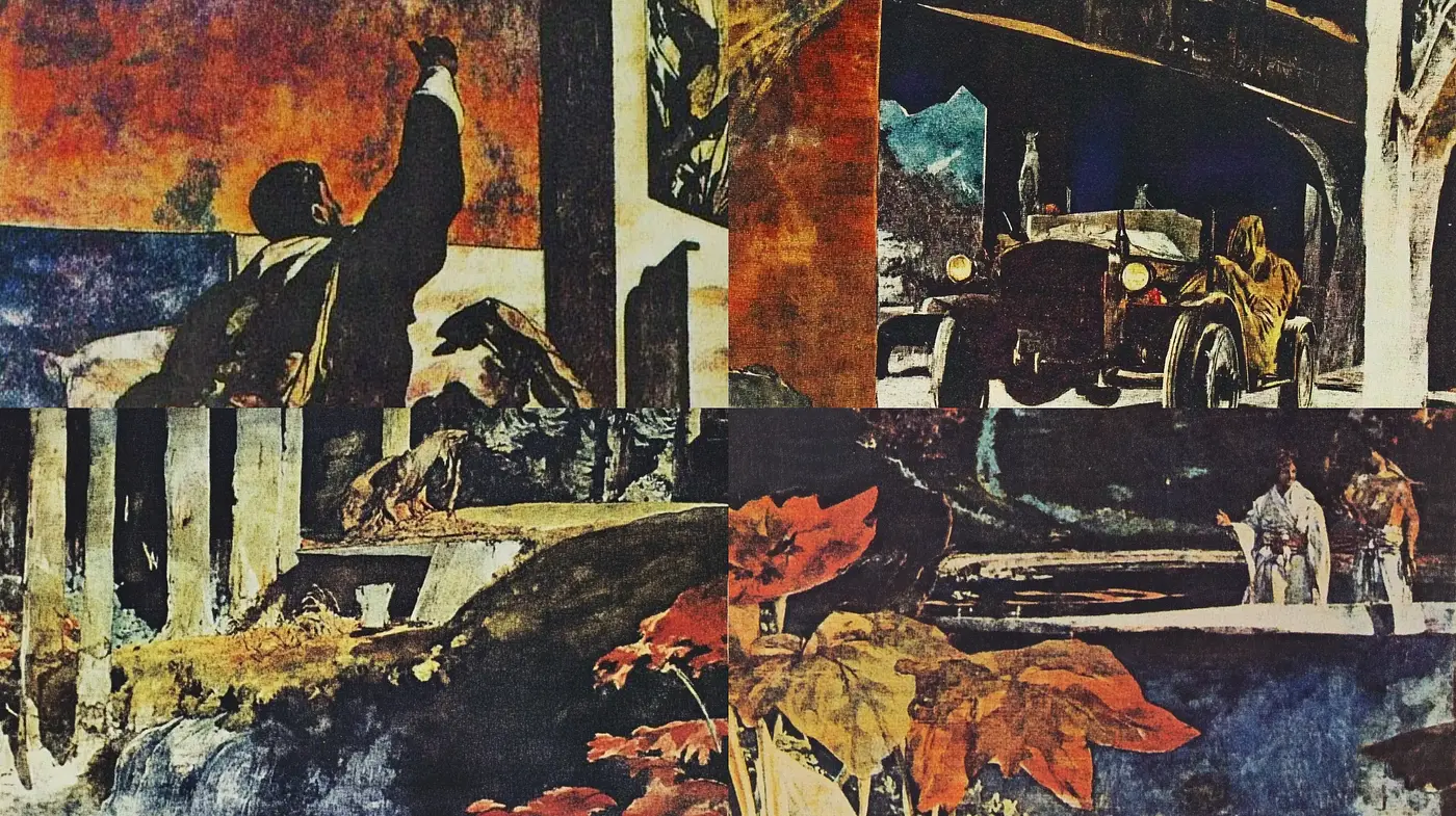 Aged Parchment and Sepia Memories: Homage to Vintage Artistic Expression - Midjourney sref style