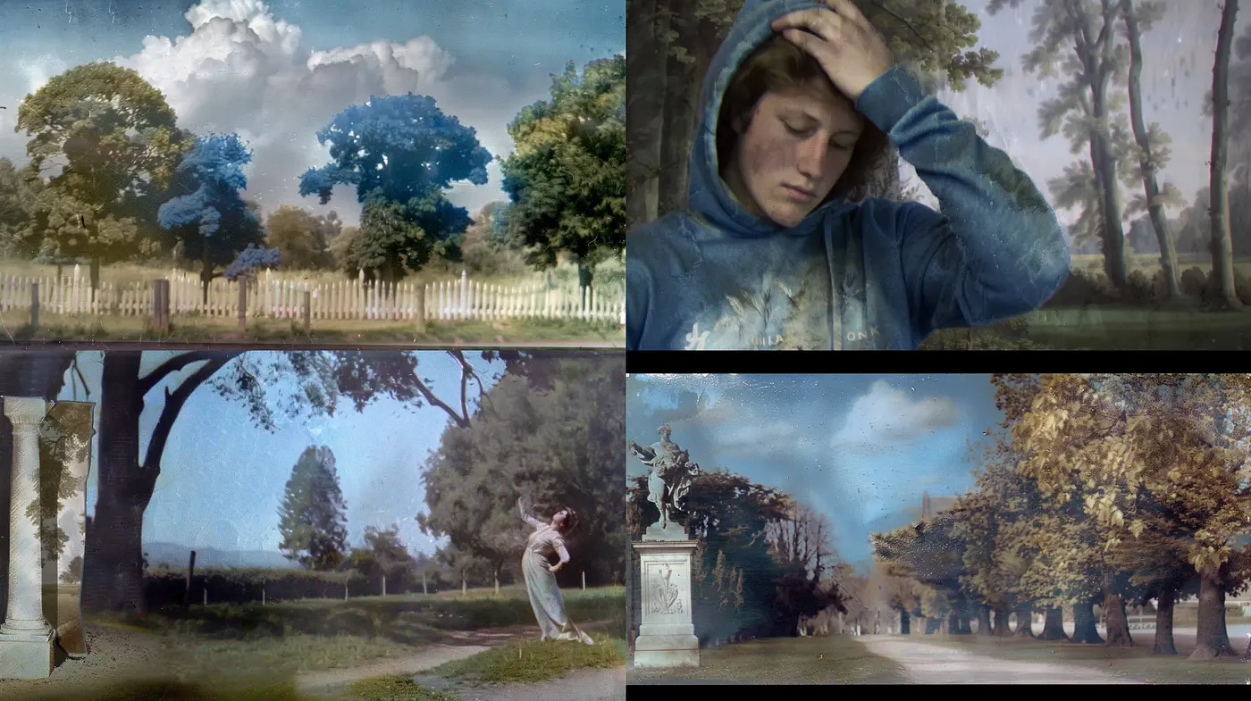 Ethereal Nostalgia in Dreamlike Tones: A Consistent Romanticism across Diverse Vistas - Midjourney sref style