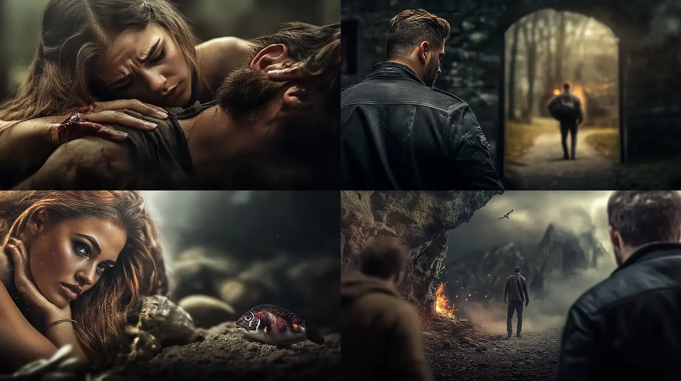 Dramatic Cinematic Realism with a Somber Palette - Midjourney sref style