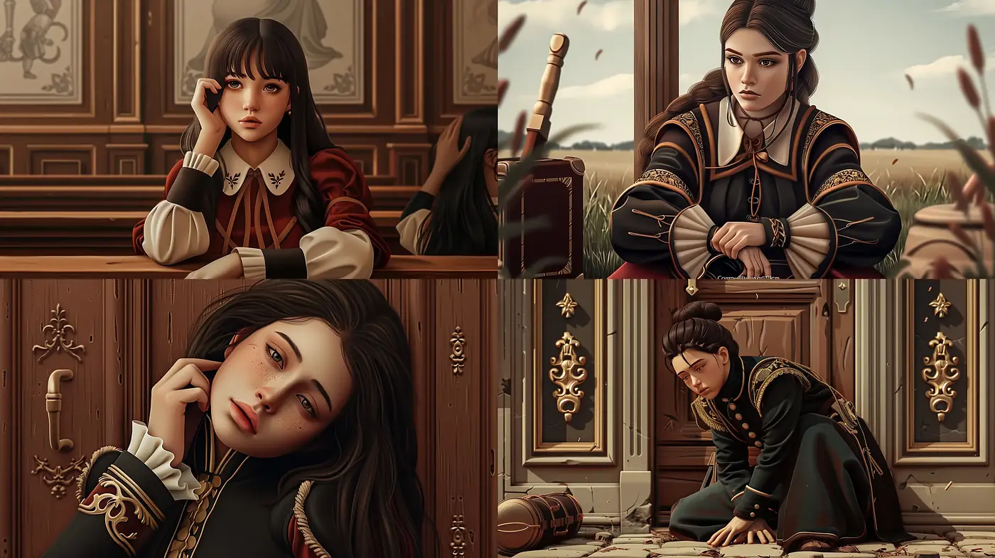 Baroque Reverie: A Digital Homage to Classical Oil Painting - Midjourney sref style